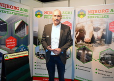 Gilbert van Veldhuizen van Nijborg Agri. Leverancier van veevoersilo's en voersystemen.